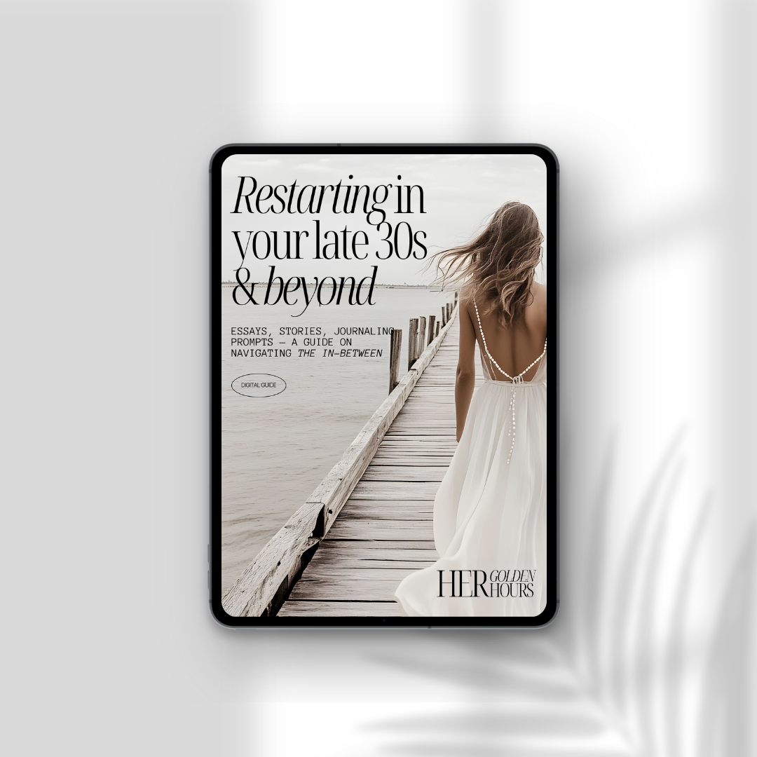 Restarting in Your 30s & Beyond: The Midlife Bloom