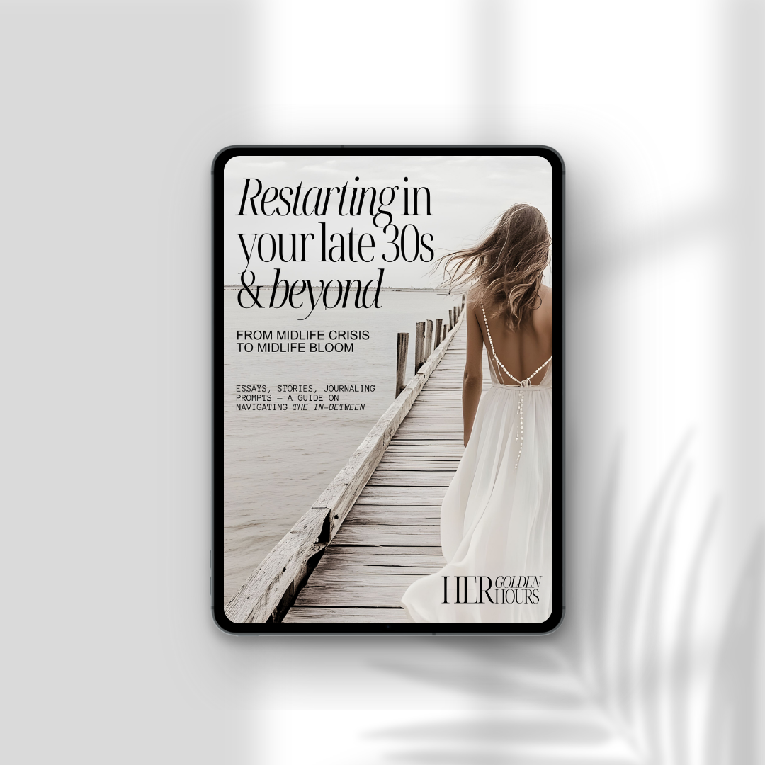 Restarting in Your 30s & Beyond: The Midlife Bloom